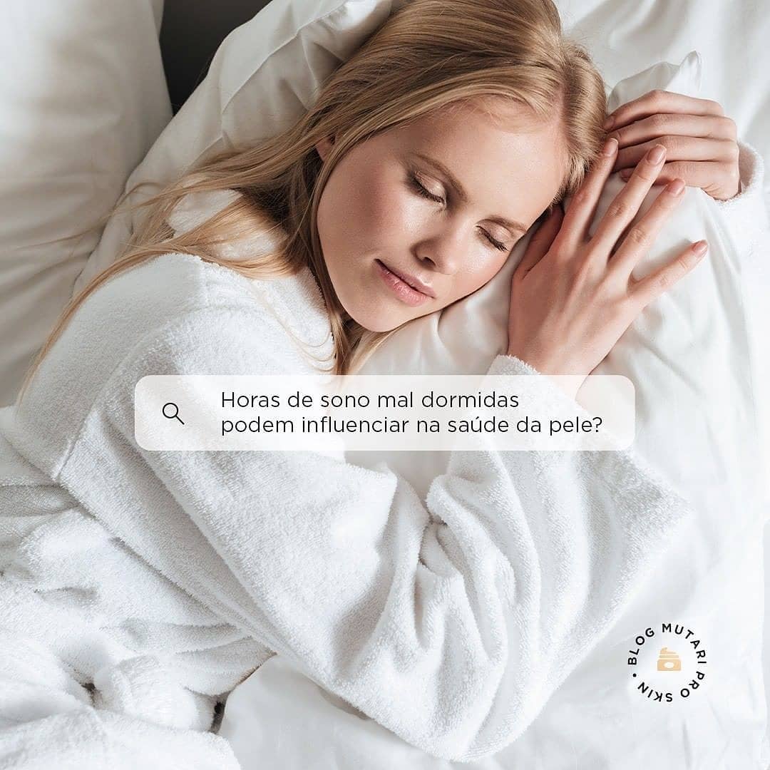Você está visualizando atualmente Horas de sono mal dormidas podem influenciar na saúde da pele?
